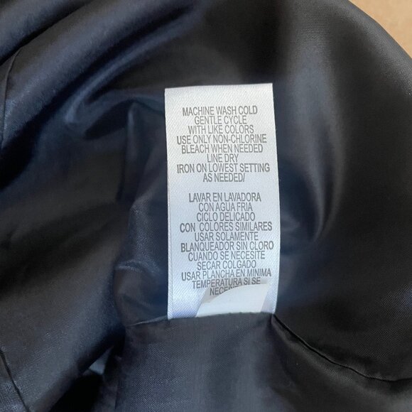 Studio I Charcoal Pinstripe Dress - Picture 8 of 8